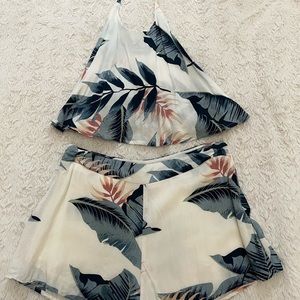Two piece shorts set